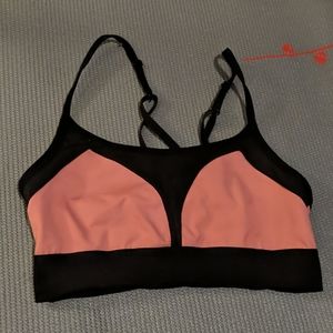 Dusty Rose PINK Sports Bra Small